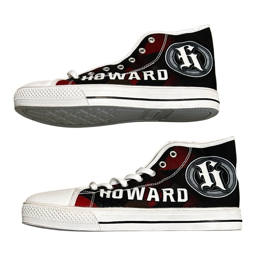 Black and White High-Top Sneakers NWOT